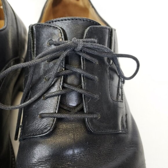 Johnston Murphy Cap-Toe Oxford Shoe Men's 8.5 Signature Series Leather Sheepskin - Picture 9 of 15